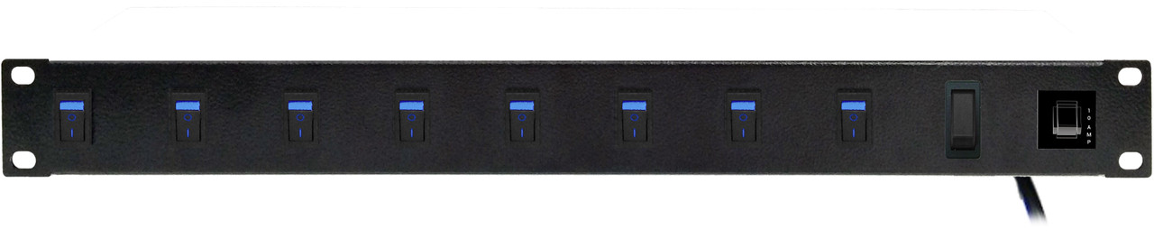 Blue/Black non-illuminated switches, Gloss Black Master Switch