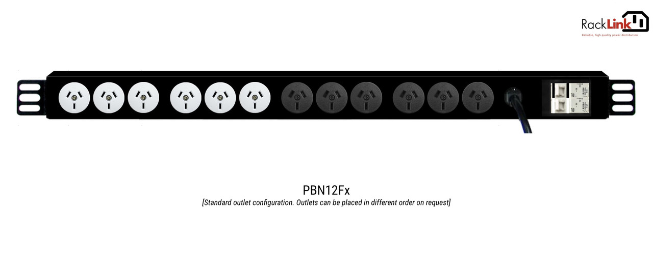 PDU: Branch | 12x Outlets | Aus GPO | 0.7m Vertical