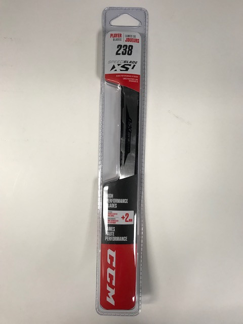 CCM brand  XS1 Speedblades +2  Stainless,  215-304mm  sold out 215,304