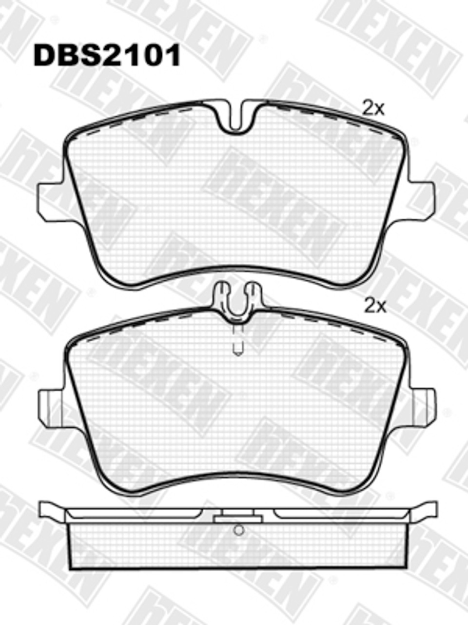 Kocione plocice Mercedes C-CLASS W203 '00-'08,Mercedes CLC-CLASS CL203 '08-'11