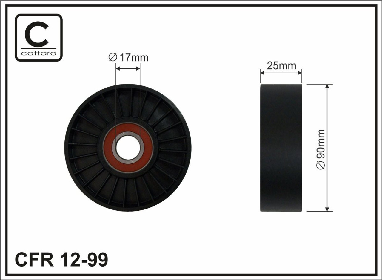 Roler spanera PK kaisa Astra G 2,0DI/2,0DTI/2,2DTI,Frontera B 2,2 DTI /Omega B/Signum /Vectra B