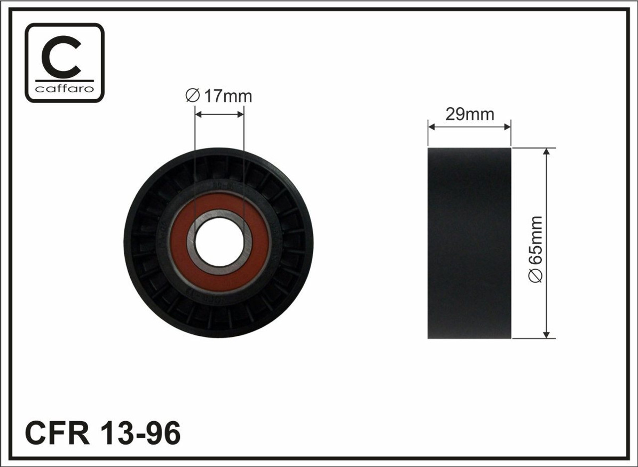 Roler spanera PK kaisa Alfa 145,146  1,9JTD od 1999-2001,Alfa 147 / 156 / GT 1,9JTD '03-'10/Fiat