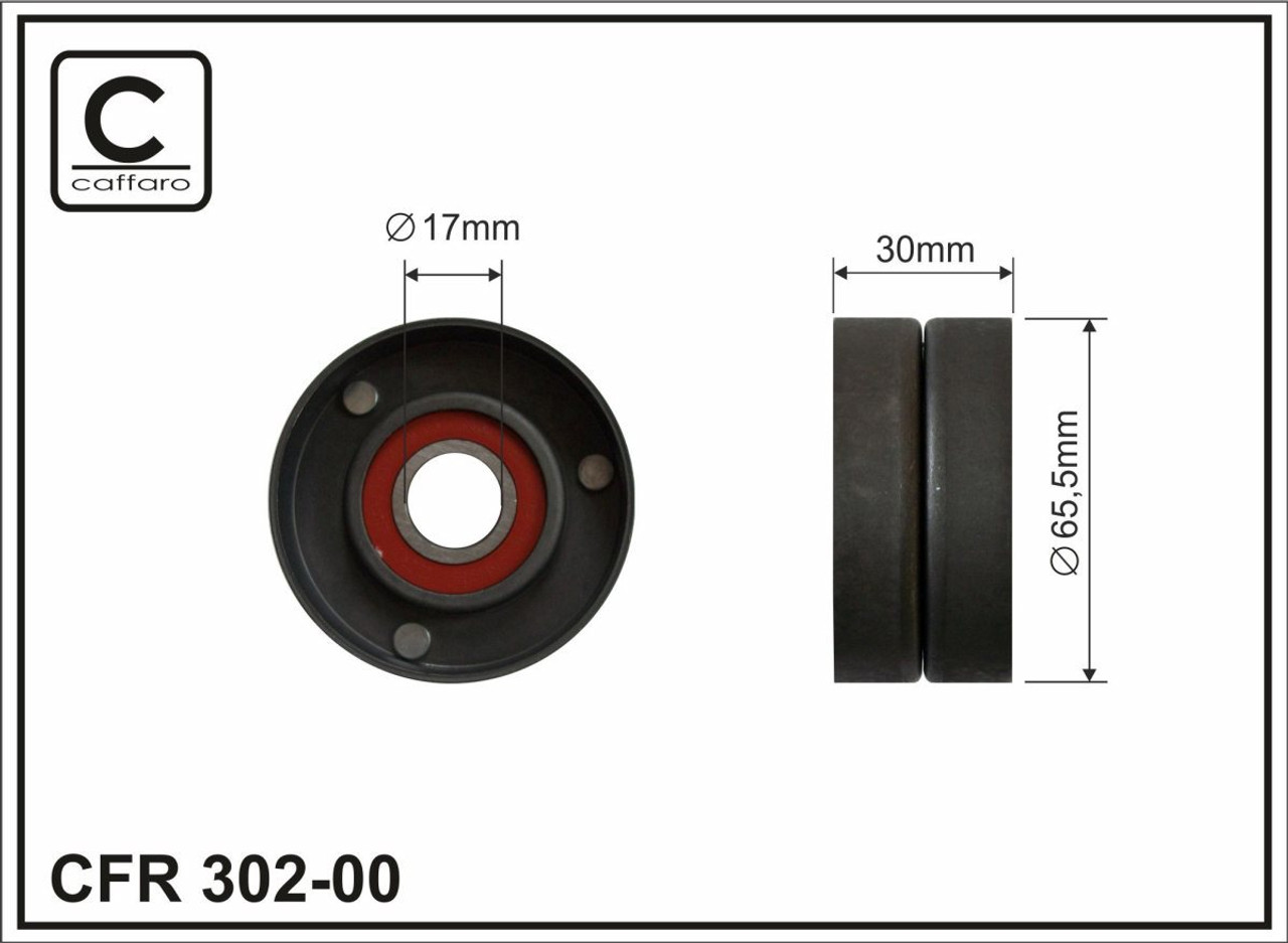 Roler spanera PK kaisa Mitsubishi Carisma 1,9DI-D '00-'06,Space Star /Primastar 1,9DCI/2,0/2,0D