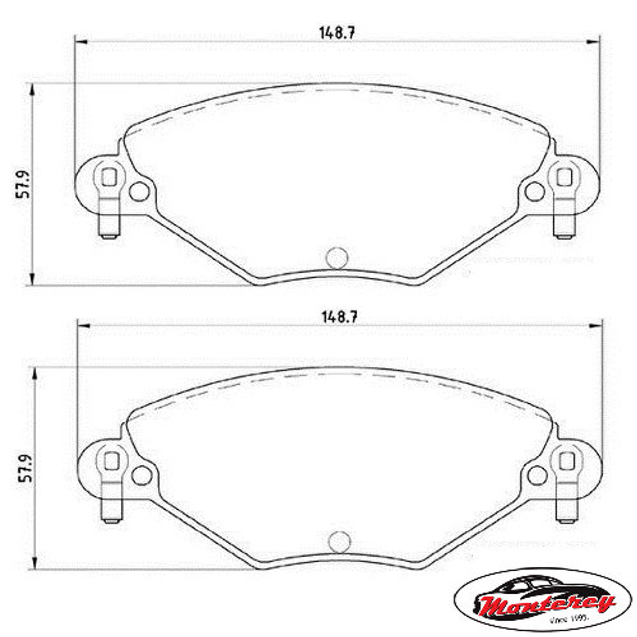 Kocione plocice prednje Citroen C5 I,C5 II '05