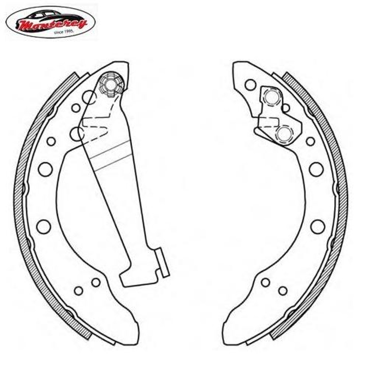 Kocioni paknovi Audi,VW,Seeat 180 x 30 mm