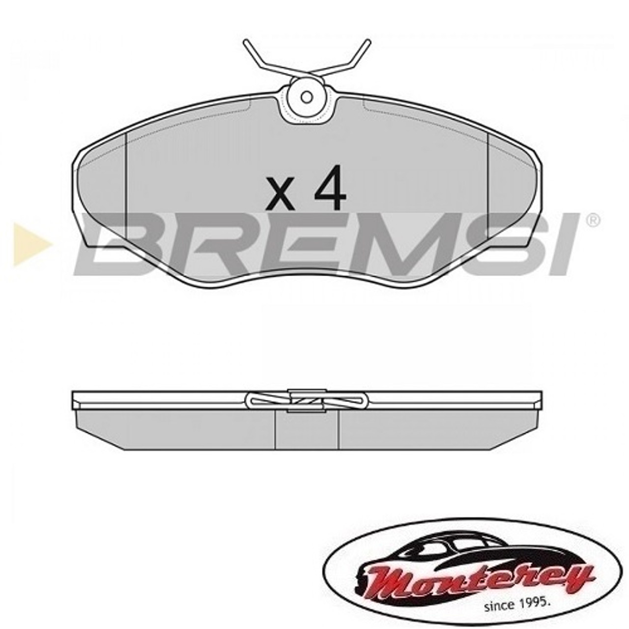 Kocione plocice prednje Renault Trafic II '01.-/Espace Mk III,Nissan Primastar 01.-,Opel Vivaro '01.-