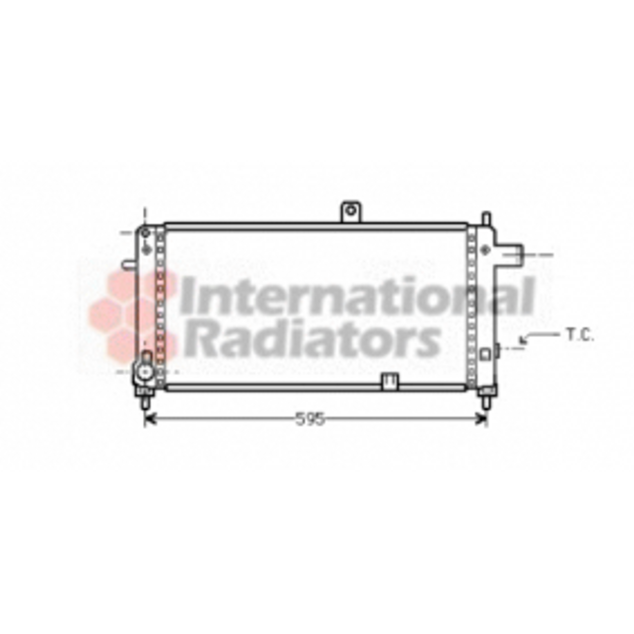 Hladnjak Corsa A 1.2 OHC,1.3 OHC