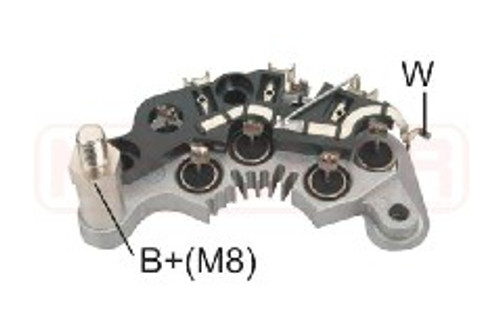 Diodna ploca Corsa B 1.0 12v/1.2 16v,Astra G 1.2 16v Delco alternator