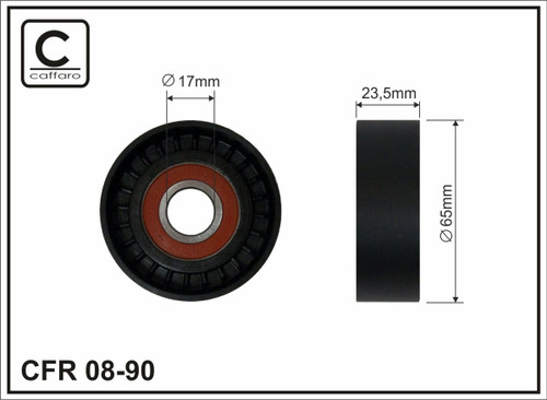 Roler PK kaisa bez drzaca Alfa Mito 1,4 '04.- / Fiat 500 / Bravo 2  1,4/1,4 16v / Doblo 1,4 '05