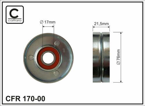 Roler spanera PK kaisa Audi A4 1,6/1,8/1,8T/A6 1,8/1,8T '95-'05/Skoda Superb 1,8T/2,0 '01-'08