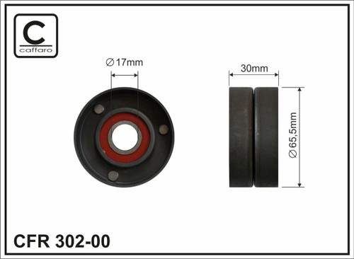 Roler spanera PK kaisa Mitsubishi Carisma 1,9DI-D '00-'06,Space Star /Primastar 1,9DCI/2,0/2,0D