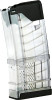 Lancer L5AWM AR-15 Magazine - 20 Round Capacity, Translucent Clear
