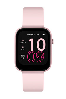 Reflex Active Series 12 Pale Pink Silicone Smartwatch