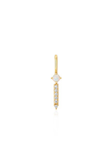 Ania Haie Gold Kyoto Opal Sparkle Bar Charm NC048-01G