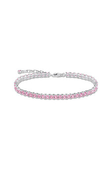 Thomas Sabo Heritage Pink Tennis Bracelet TA2029P