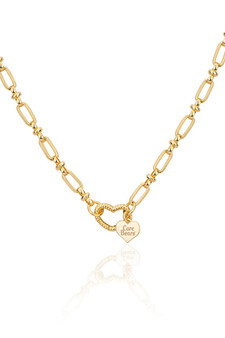 Care Bears Heart Logo Necklace