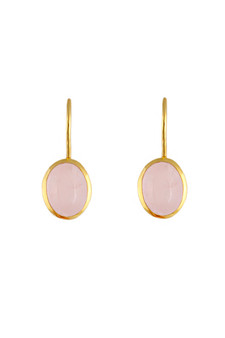 Bianc Glaze Earrings Rose 10100797