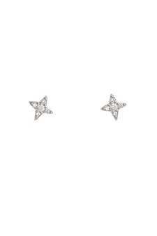 Bianc Shine Stud Silver 10100814