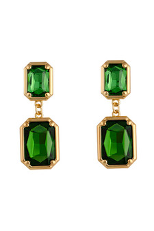 Zahar Florian Earrings Champagne ZE0293
