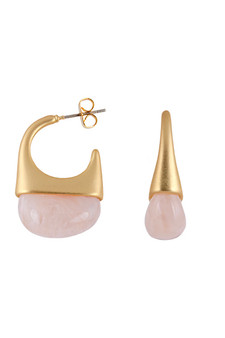 Zahar Poppy Earrings Pink ZE0298