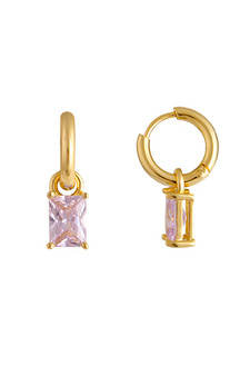 Zahar Tiana Earrings Pink ZE0304
