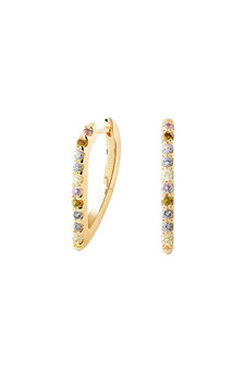 PDPAOLA Multicolor Gloss Hoops