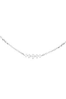 PDPAOLA Estela Necklace Silver