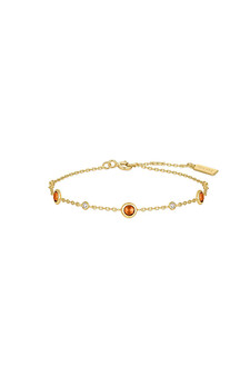 Ania Haie Gold Nano Gem Station Bracelet B066-01G Ania Haie Gold Nano Gem Station Bracelet B066-01G