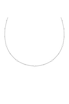 Ania Haie Silver Disc Station Necklace N063-01H Ania Haie Silver Disc Station Necklace N063-01H