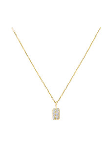 Ania Haie Gold Pave Pendant Necklace N064-01G Ania Haie Gold Pave Pendant Necklace N064-01G
