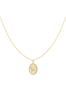 Ania Haie Gold Butterfly Pendant Necklace N064-05G Ania Haie Gold Butterfly Pendant Necklace N064-05G
