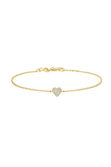 Ania Haie Gold Sweetheart Pave Bracelet B064-01G Ania Haie Gold Sweetheart Pave Bracelet B064-01G