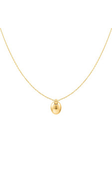 Ania Haie Gold Oval Charm Necklace N062-03G Ania Haie Gold Oval Charm Necklace N062-03G