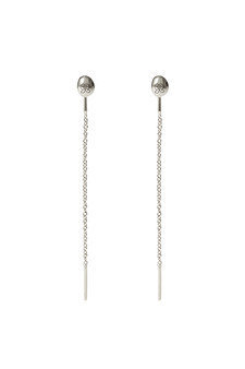 PDPAOLA Lyra Earrings Silver ARB2-G99-U