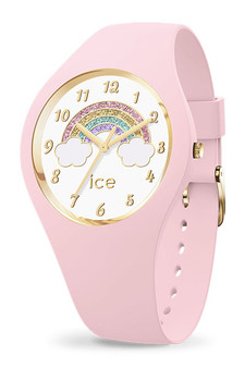 Ice Fantasia Rainbow Pink Small 3H Watch 17890