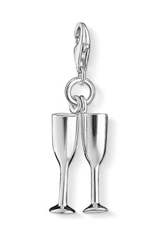 homas Sabo Charm Pendant Champagne Glasses CC1288