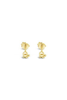 Ichu Tiny Details Studs Gold JP12307G