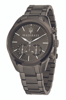 Maserati Traguardo 45mm Gun Metal Watch R8873612002