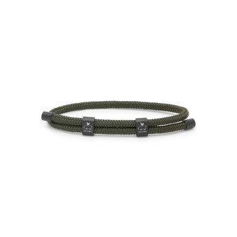 Pig & Hen Little Lewis Double bracelet Army/Black