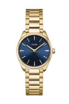 CLUSE Feroce Mini Navy / Gold Link Limited Edition Zoe Collaboration CW11704