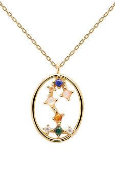 PDPAOLA Scorpio Zodiac Necklace CO01-351-U