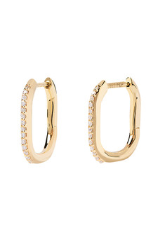 PDPAOLA Spike Gold Earrings