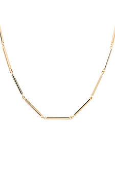 PDPAOLA Bar Chain Necklace