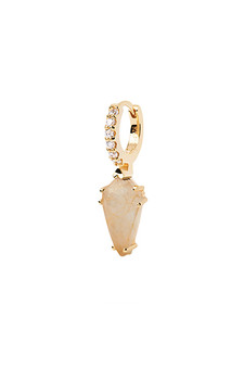 PDPAOLA Naoki Rutile Quartz Single Earrin