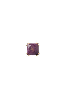 PDPAOLA Suki Charoite Single Earring