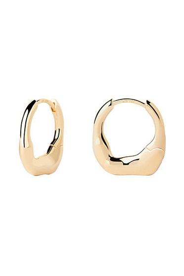 PDPAOLA Mini Magma Hoop Earrings AR01-C27-U