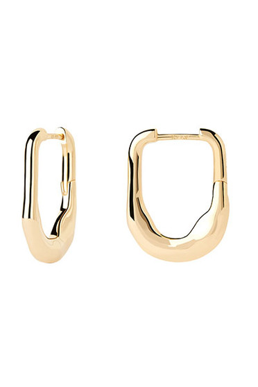 PDPAOLA Magma Hoop Earrings AR01-C28-U