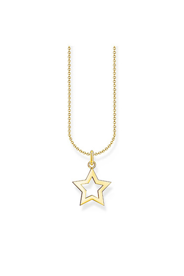 Thomas Sabo Necklace With Star Pendant Gold TKE2222Y