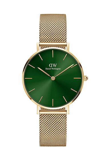 Daniel Wellington Petite Emerald 28 Gold & Green Watch DW00100479