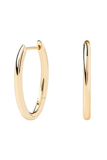 PDPAOLA Gold Vera Hoops
